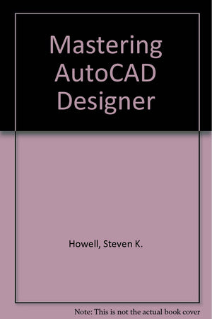 Introduction to Autocad Designer 1.1,Used