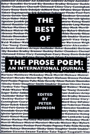 Best of The Prose Poem: An International Journal,Used