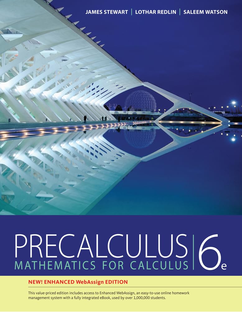 Precalculus, Enhanced WebAssign Edition (Book Only),Used
