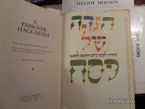 A Passover Haggadah;,Used
