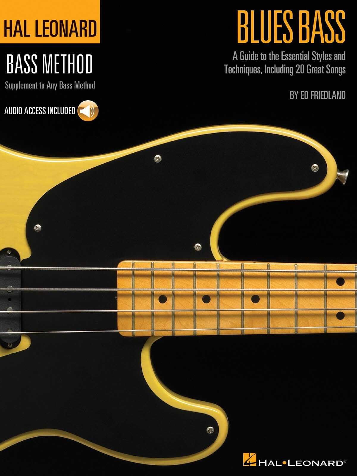 Blues Bass  Hal Leonard Bass Method Book/Online Audio  Learn Blues Bass Techniques Songbook  Includes Songs by B.B. King, Stevi,Used