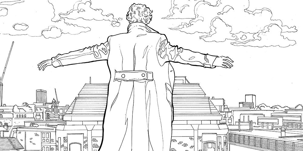 Sherlock: The Mind Palace: A Coloring Book Adventure-new