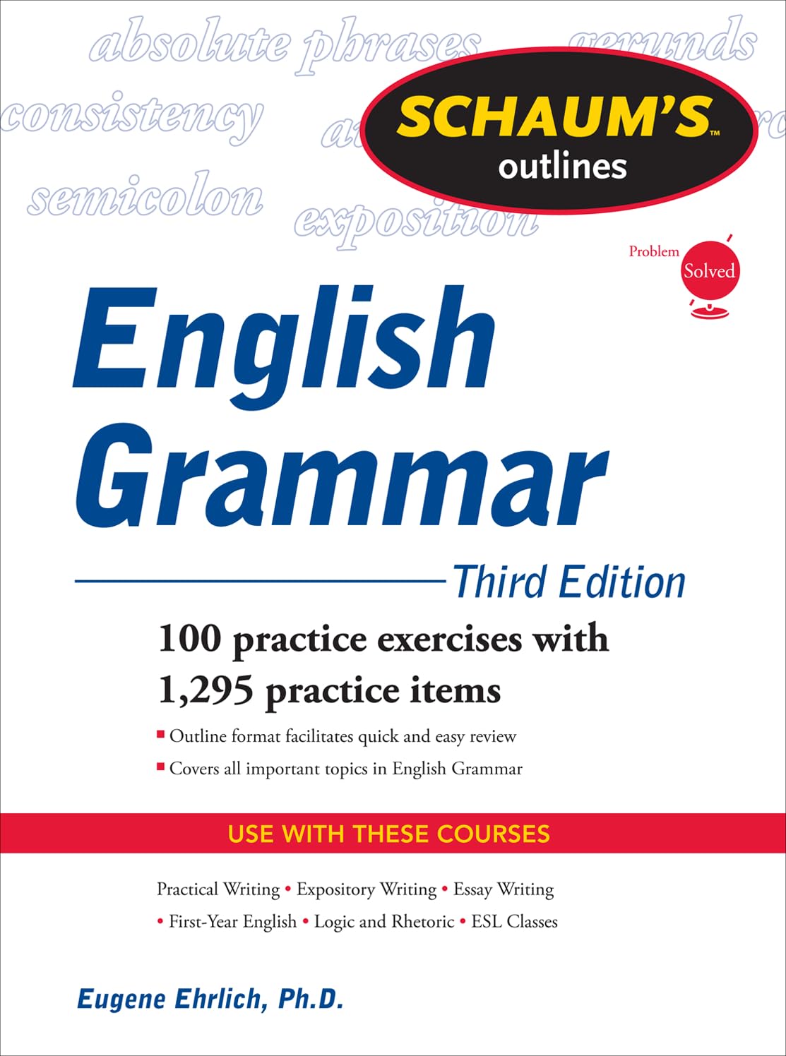 Schaum'S Outline Of English Grammar, Third Edition (Schaum'S Outlines),Used