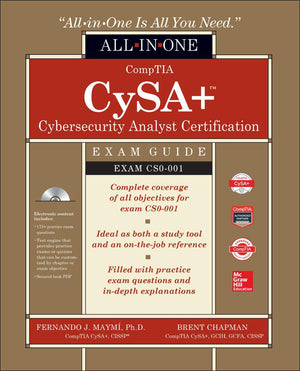 CompTIA CySA+ Cybersecurity Analyst Certification AllinOne Exam Guide (Exam CS0001),Used