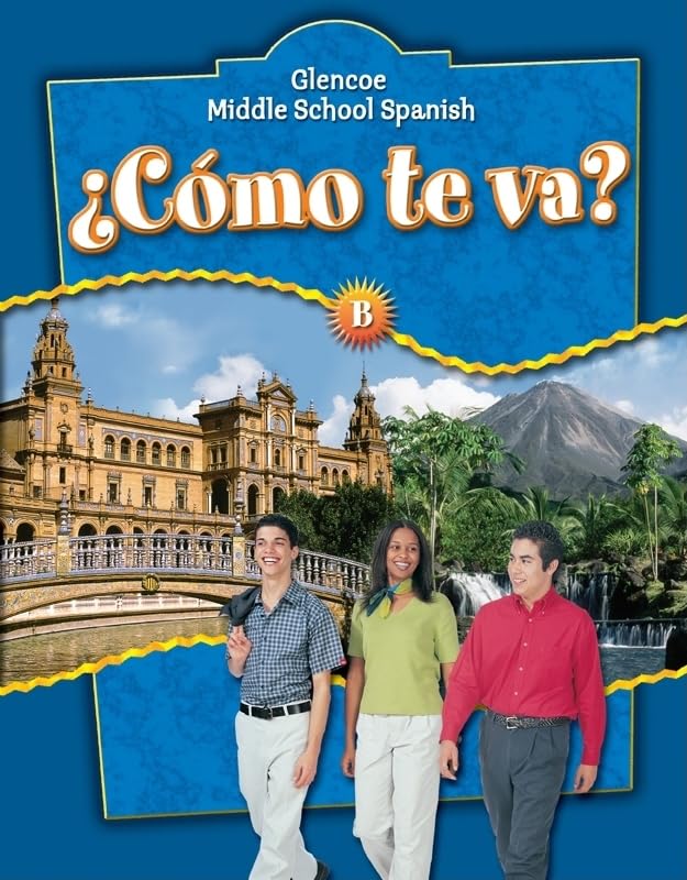 Cmo te va? Level B Nivel azul, Student Edition (GLENCOE SPANISH) (Spanish Edition),Used