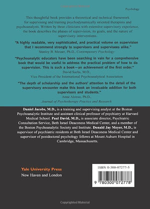 The Supervisory Encounter: A Guide for Teachers of Psychodynamic Psychotherapy and Psychoanalysis,Used