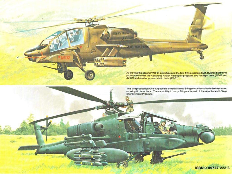 AH64 Apache in action  Aircraft No. 95,Used