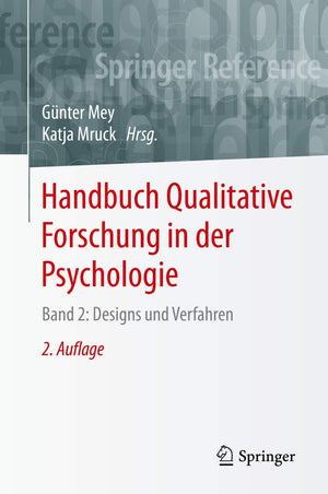 Handbuch Qualitative Forschung in der Psychologie: Band 2: Designs und Verfahren (German Edition),Used