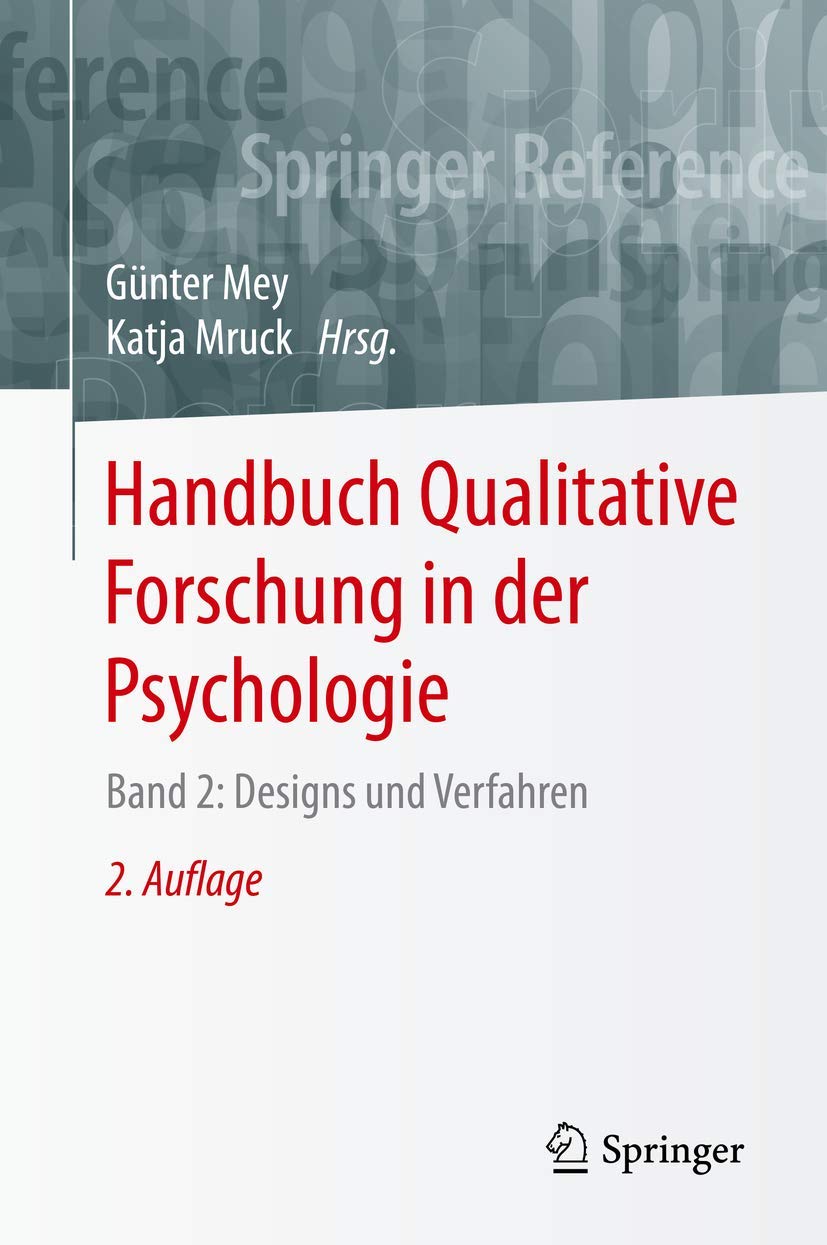 Handbuch Qualitative Forschung in der Psychologie: Band 2: Designs und Verfahren (German Edition),Used