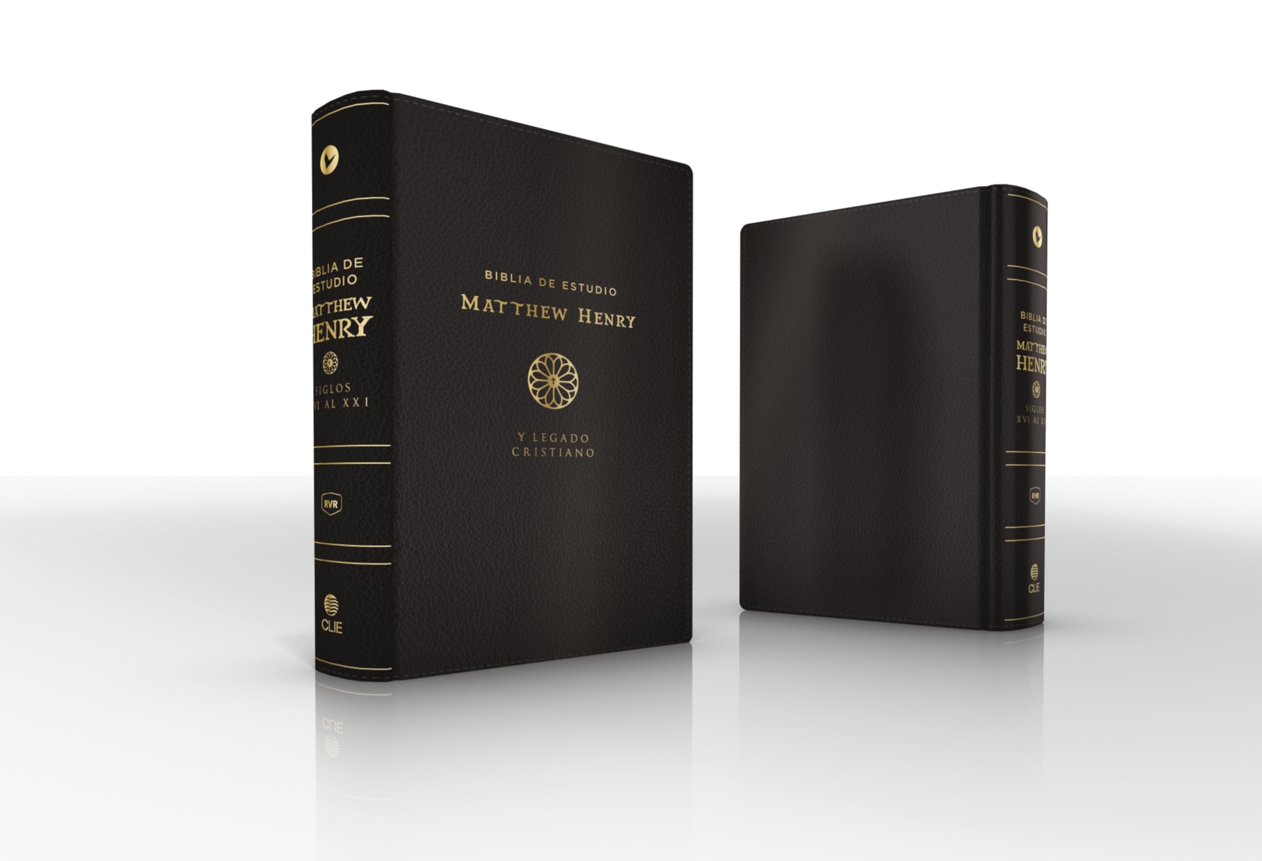 Rvr, Biblia De Estudio Matthew Henry Y Legado Cristiano, Leathersoft, Negro, Interior A Dos Colores, Comfort Print (Spanish Edit