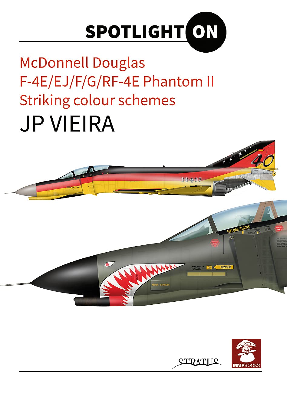 McDonnel Douglas, F4e/EJ/F/G/RF4E Phantom II. Striking colour schemes (Spotlight ON),Used