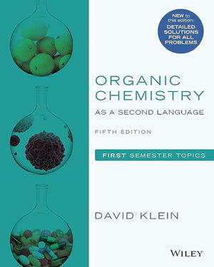 Organic Chemistry As A Second Language: First Semester Topics-used