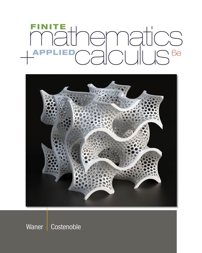 Finite Math and Applied Calculus,Used