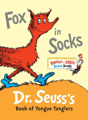 Fox in Socks: Dr. Seuss's Book of Tongue Tanglers (Bright & Early Board Books),New