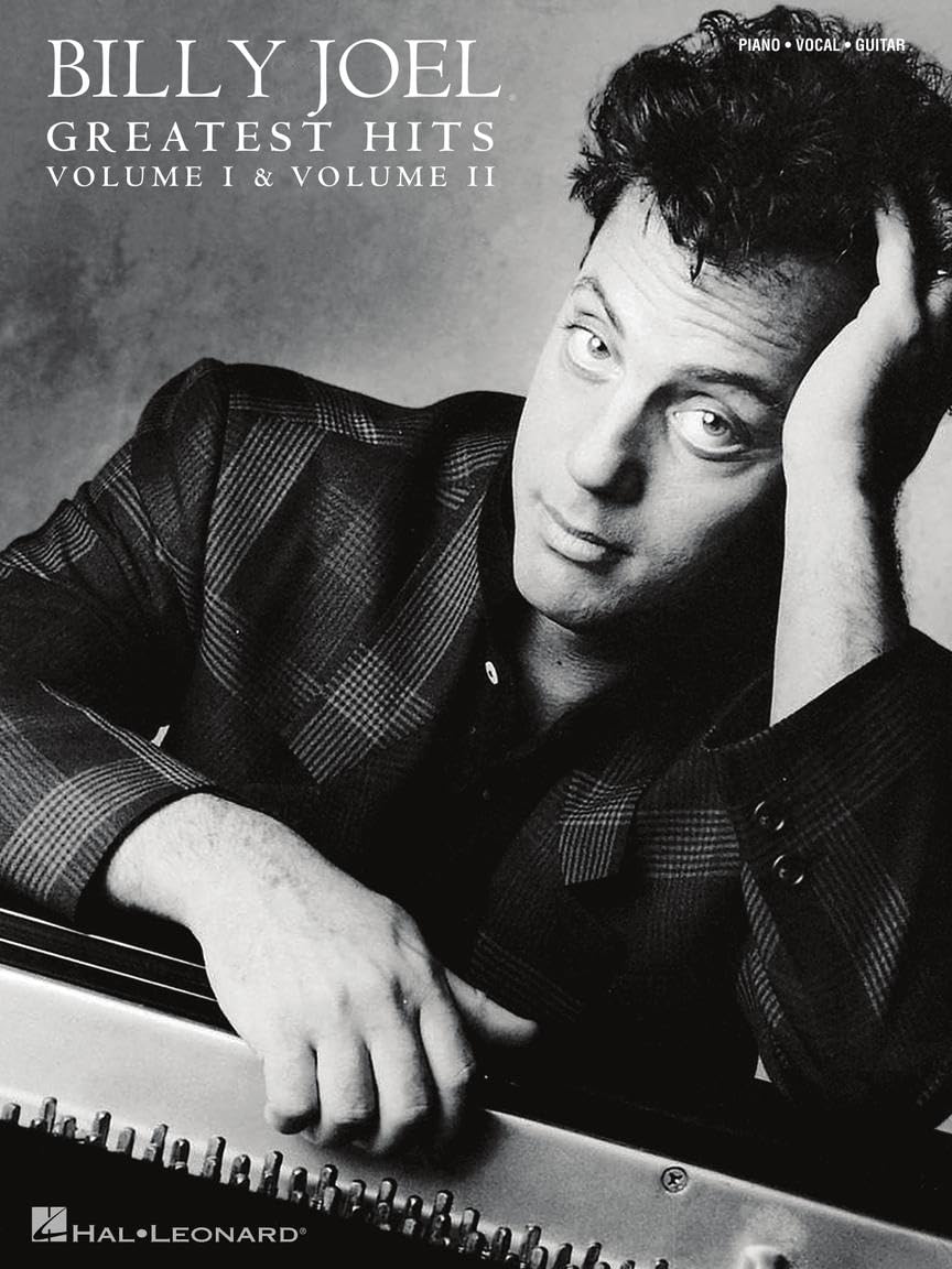 Billy Joel  Greatest Hits, Volume I & II  Piano/Vocal/Guitar Songbook  Billy Joel Sheet Music Collection Including All 26 Son,New