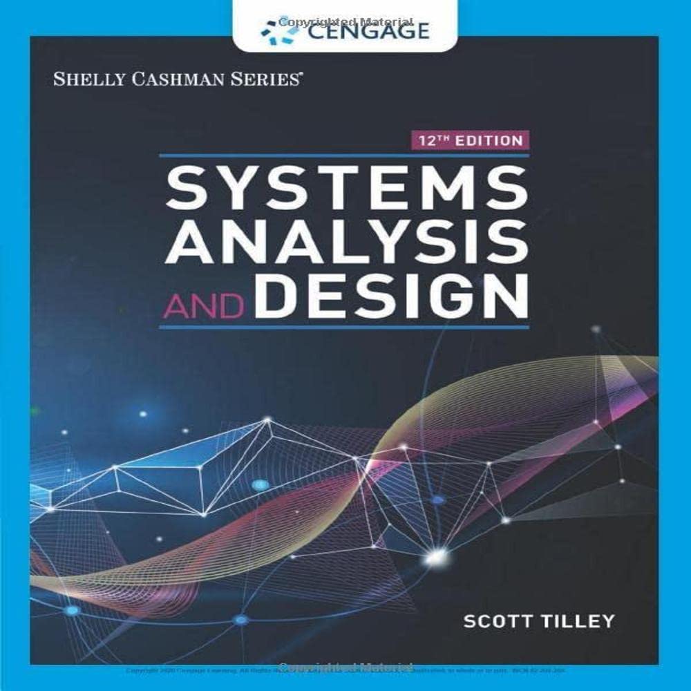 Systems Analysis and Design (MindTap Course List),Used