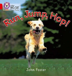 Run, Jump, Hop: Red / Band 2A (Collins Big Cat Phonics),Used