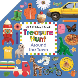 Around the Town (FoldOut Treasure Hunt) (Fold Out Treasure Hunts),Used