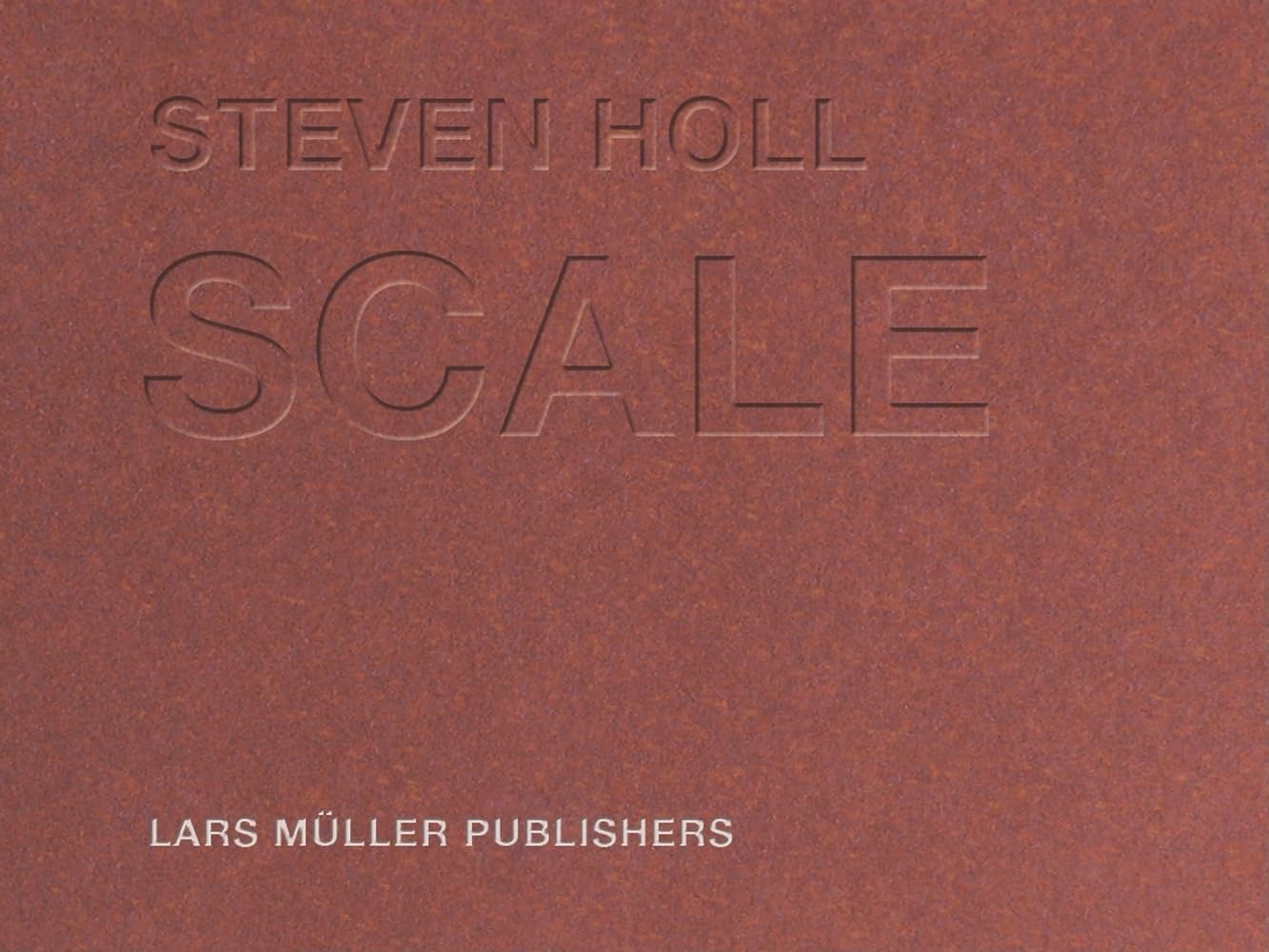Steven Holl: Scale: An Architect'S Sketch Book,New