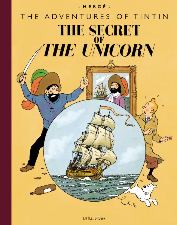 The Secret of the Unicorn: Collector's Giant Facsimile Edition (The Adventures of Tintin: Original Classic),Used