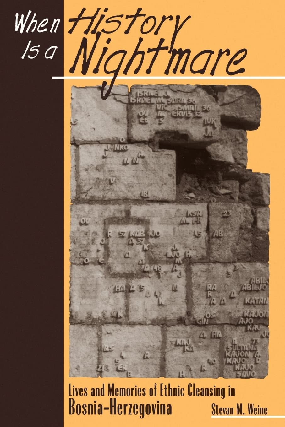 When History Is a Nightmare : Lives and Memories of Ethnic Cleansing in BosniaHerzegovina,New