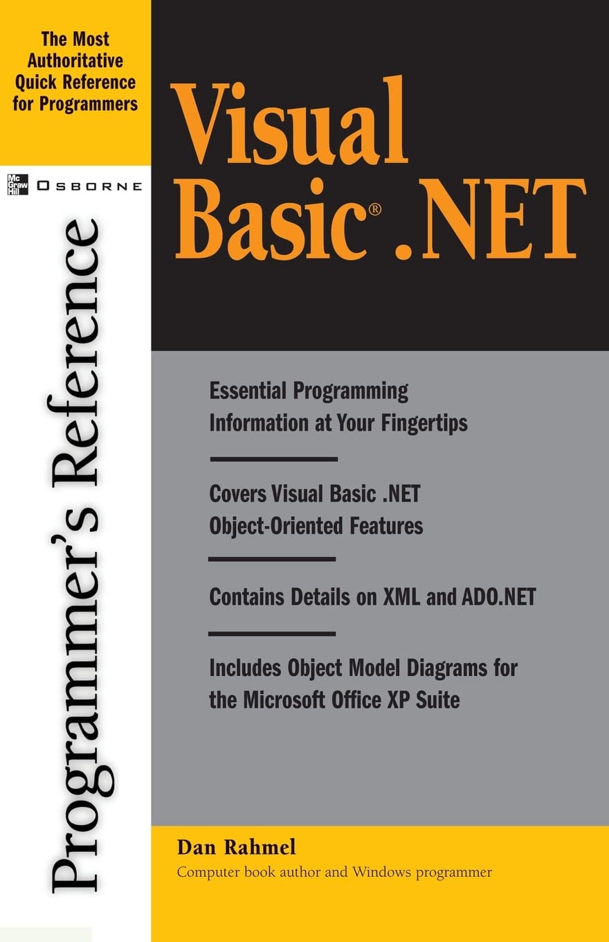 Visual Basic .NET (Programmer's Reference),Used