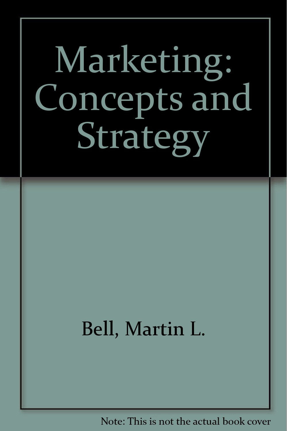Marketing, concepts and strategy,Used