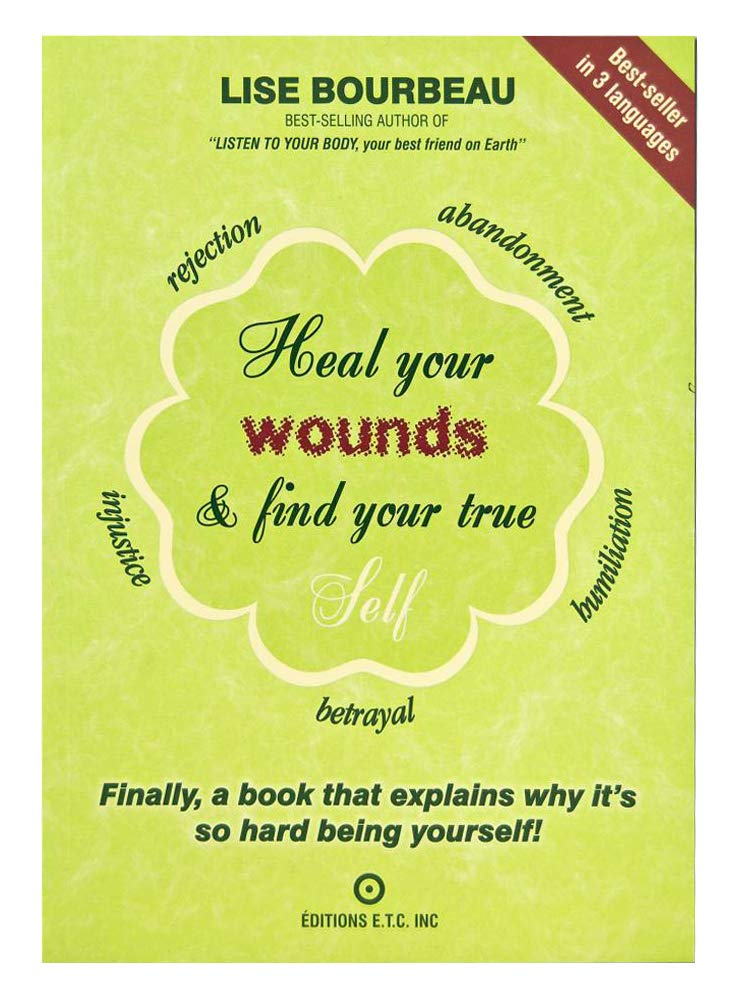 Heal Your Wounds & Find Your True Self: Finally, a Book That Explains Why It's So Hard Being Yourself!,New