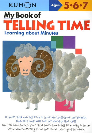 Kumon My Book Of Telling Time: Learning About Minutes (Kumon Workbooks),Used