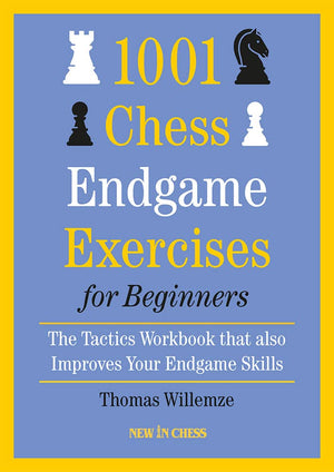 1001 Chess Endgame Exercises For Beginners: The Tactics Workbook That Also Improves Your Endgame Skills,Used