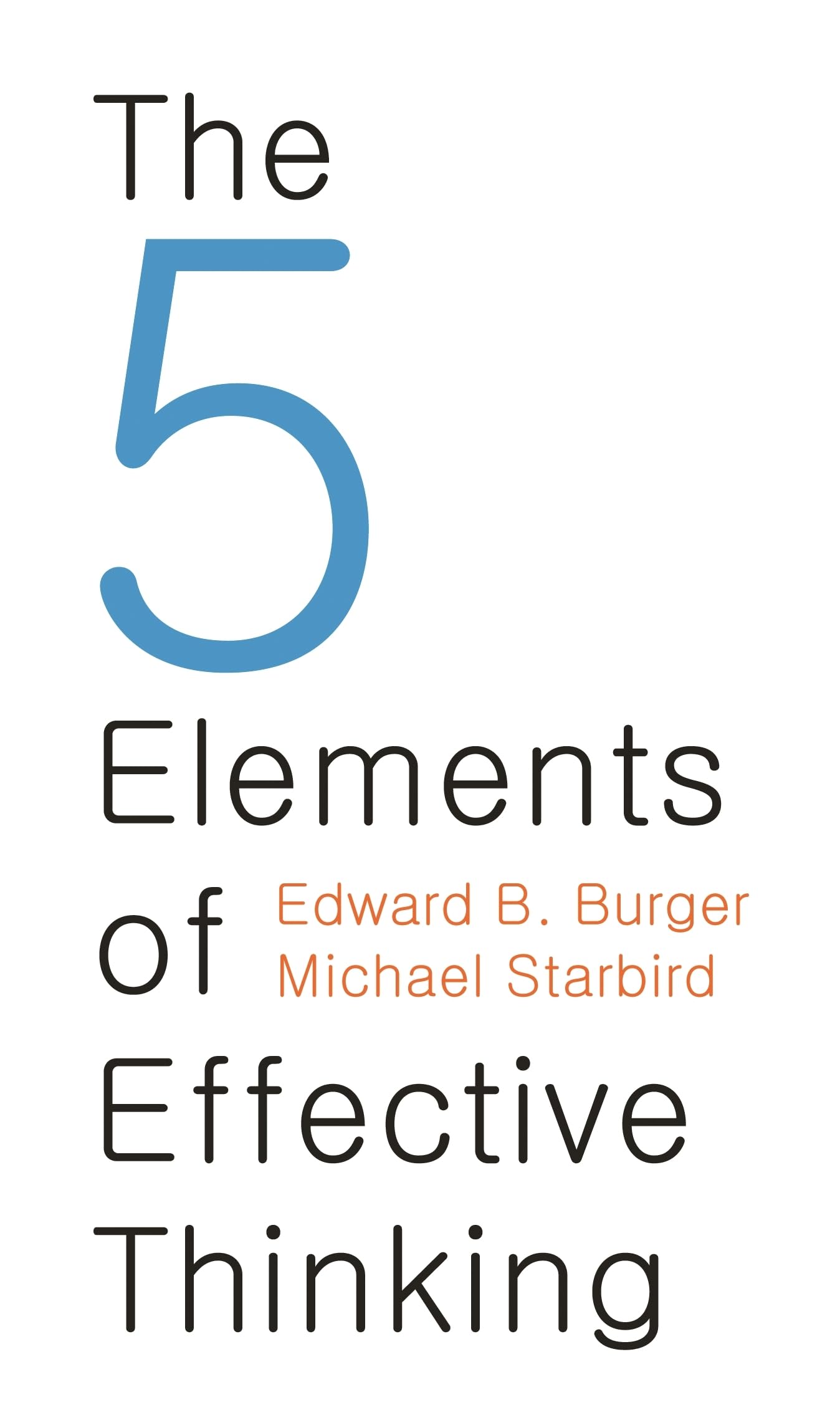The 5 Elements of Effective Thinking,Used