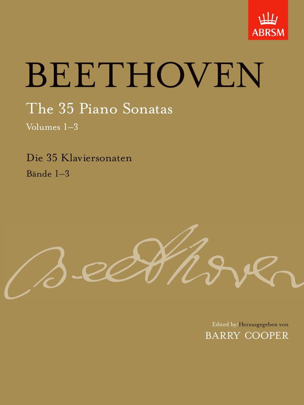 LUDWIG VAN BEETHOVEN: THE 35 PIANO SONATAS VOLUMES 13 (PAPERBACK) PIANO (v. 13),Used