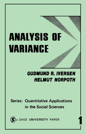 Analysis of Variance (Quantitative Applications in the Social Sciences),Used