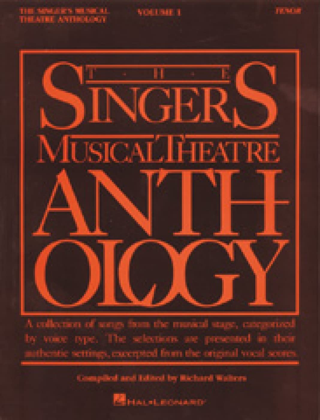 The Singer's Musical Theatre Anthology, Vol. 1: Tenor,New