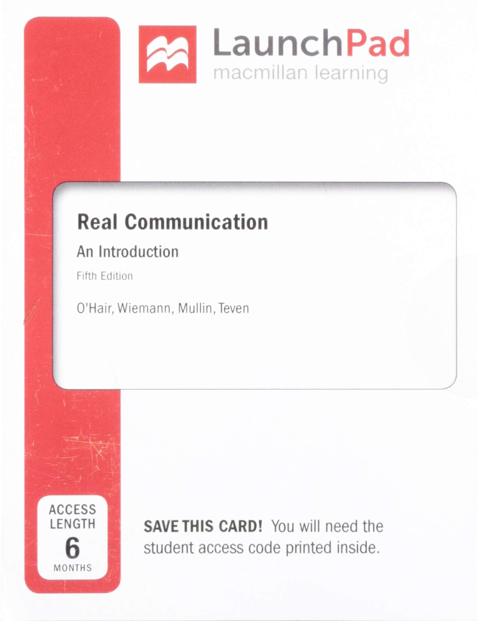 LaunchPad for Real Communication (SixMonth Access),Used