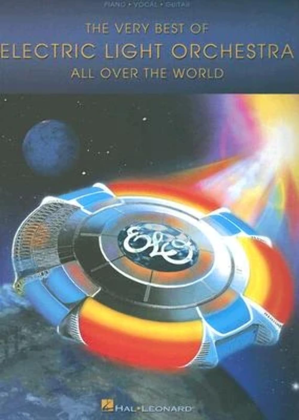 The Very Best of Electric Light Orchestra  All Over the World Piano, Vocal and Guitar Chords,New