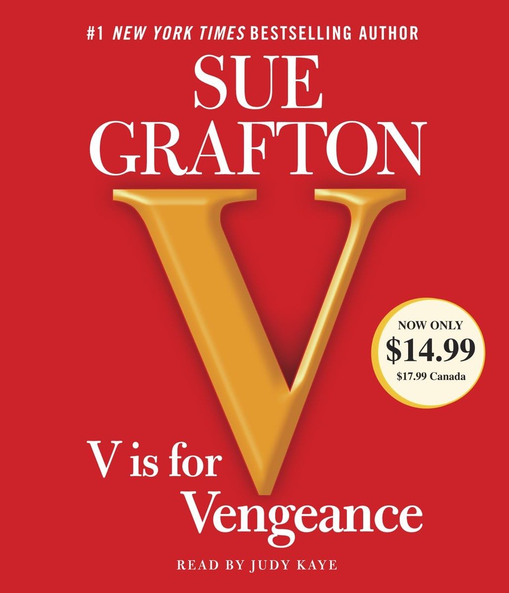 V Is For Vengeance (A Kinsey Millhone Novel),New