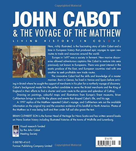 John Cabot & the Voyage of the Matthew (Formac Illustrated History)