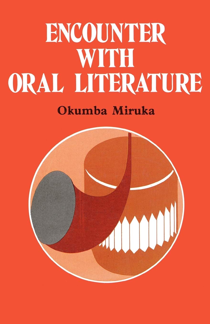 Encounter With Oral Literature,Used