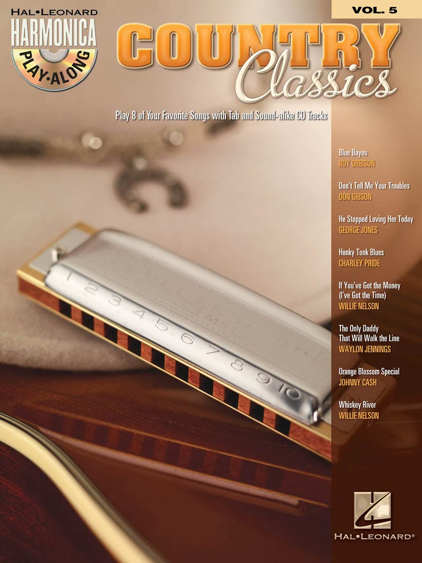Country Classics: Harmonica PlayAlong Volume 5,Used