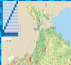 Lonely Planet India Planning Map,Used