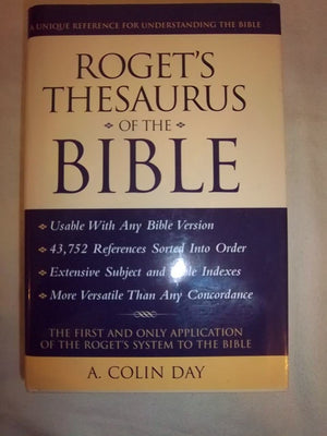 Roget's Thesaurus of the Bible,New
