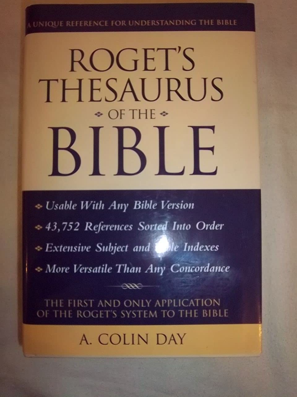 Roget's Thesaurus of the Bible,New