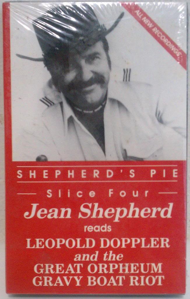 Shepherds Pie Slice Four Jean Shepherd Reads Leopold Doppler And The Great Orpheum Gravy Boat Riot-used