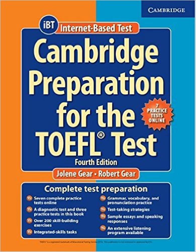Cambridge Preparation for the TOEFL Test Book with Online Practice Tests,New