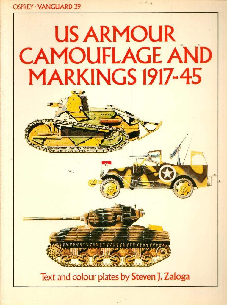 US Armour Camouflage and Markings 19171945,Used