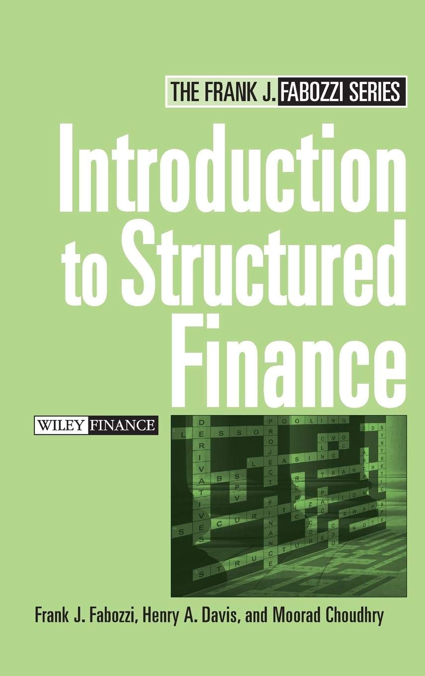 Introduction to Structured Finance,Used