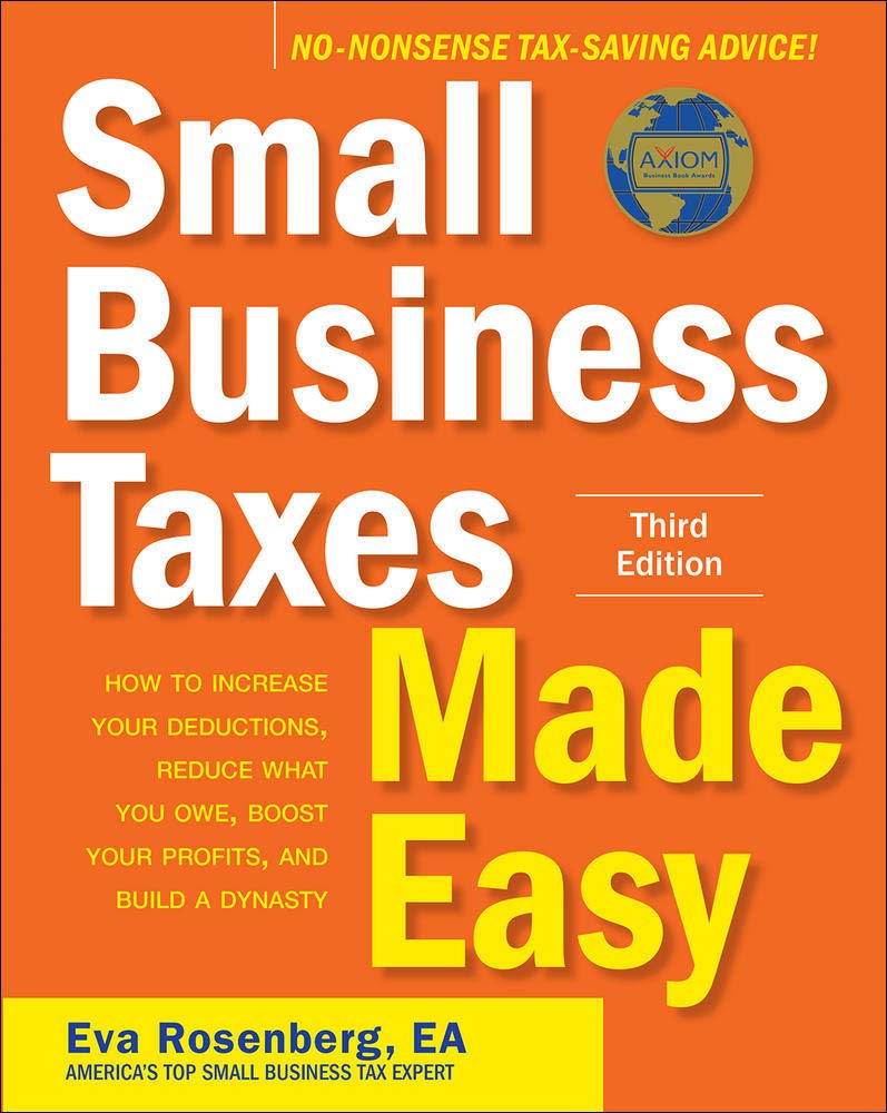 Small Business Taxes Made Easy, Third Edition,Used