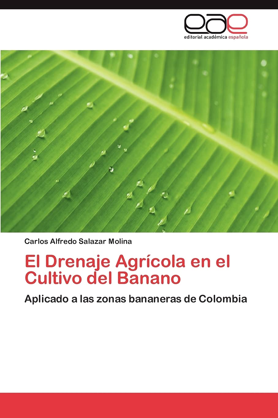 El Drenaje Agrcola en el Cultivo del Banano: Aplicado a las zonas bananeras de Colombia (Spanish Edition),Used