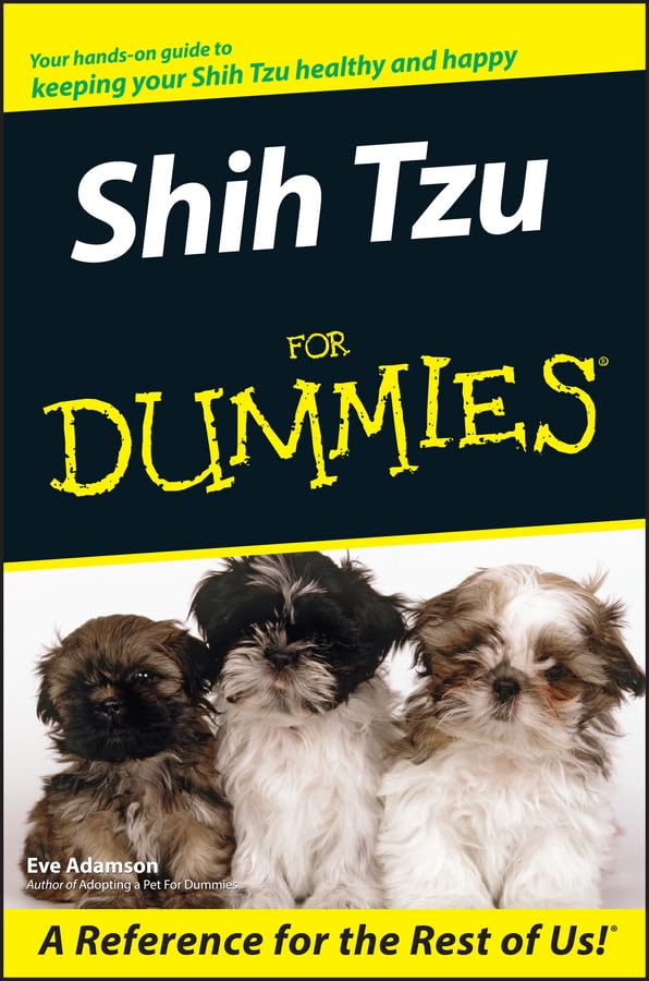 Shih Tzu For Dummies,New